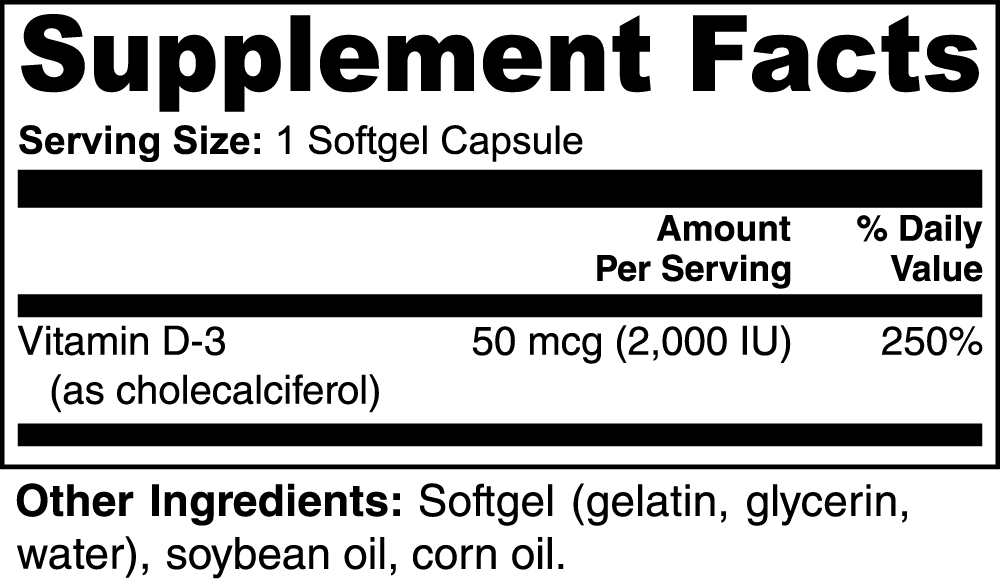 SunBurst Vitamin D3